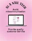 Budget Your Set| Digital Nail Form for Nail Techs| JPG