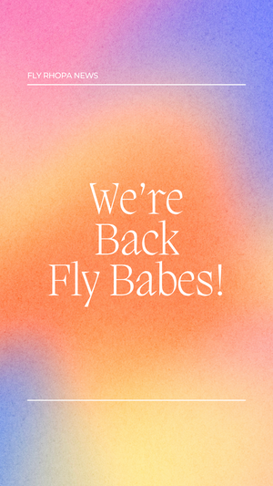 We’re Back! A message from the creator of Fly Rhopa.