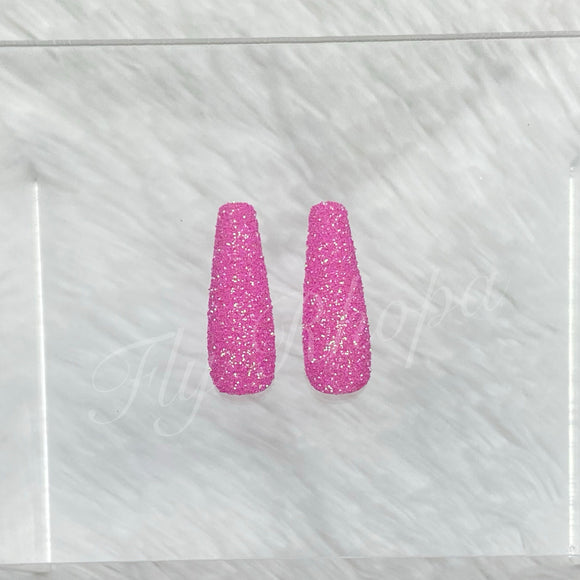 Pink Sugar Accent Nails